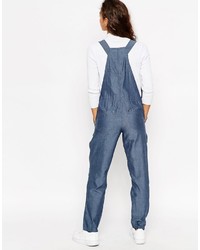 blaue Latzhose von Asos