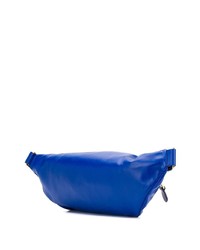 blaue Leder Bauchtasche von Moschino