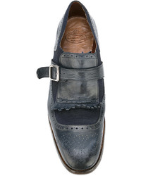 blaue Leder Brogues von Church's