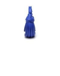 blaue Leder Clutch von autolock