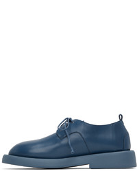 blaue Leder Derby Schuhe von Marsèll