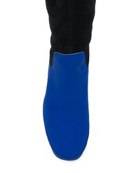 blaue Leder mittelalte Stiefel von Camper