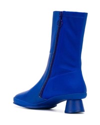 blaue Leder mittelalte Stiefel von Camper Lab