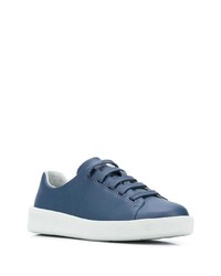 blaue Leder niedrige Sneakers von Camper