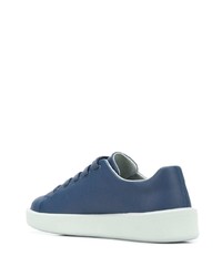 blaue Leder niedrige Sneakers von Camper