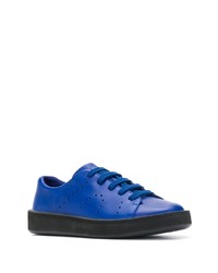 blaue Leder niedrige Sneakers von Camper