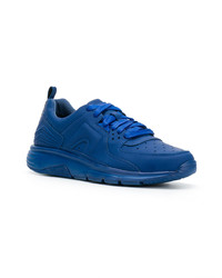 blaue Leder niedrige Sneakers von Camper