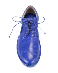 blaue Leder Oxford Schuhe von Marsèll