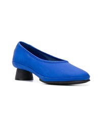 blaue Leder Pumps von Camper