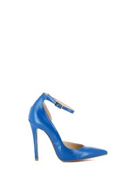 blaue Leder Pumps von Evita