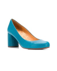 blaue Leder Pumps von Chie Mihara