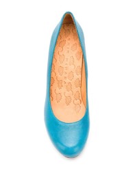 blaue Leder Pumps von Chie Mihara