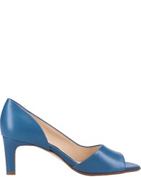 blaue Leder Pumps von Peter Kaiser