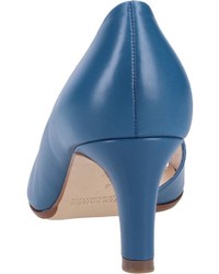 blaue Leder Pumps von Peter Kaiser