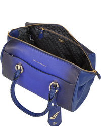 blaue Leder Reisetasche von Diane von Furstenberg