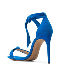 blaue Leder Sandaletten von Alexandre Birman