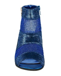 blaue Leder Sandaletten von Liva Loop