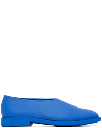 blaue Leder Slipper von At.Kollektive