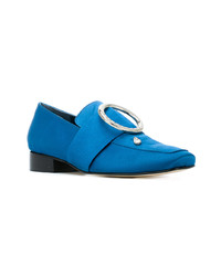 blaue Leder Slipper von Dorateymur