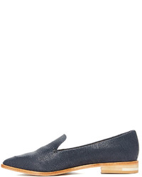 blaue Leder Slipper von Coclico