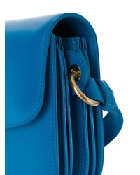 blaue Leder Umhängetasche von Calvin Klein 205W39nyc