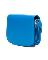 blaue Leder Umhängetasche von Calvin Klein 205W39nyc