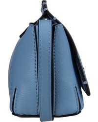 blaue Leder Umhängetasche von Calvin Klein
