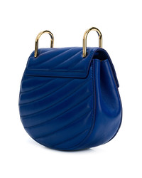 blaue Leder Umhängetasche von Chloé