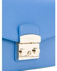 blaue Leder Umhängetasche von Furla