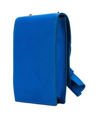 blaue Leder Umhängetasche von N°21