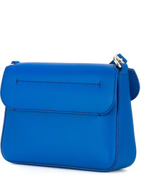 blaue Leder Umhängetasche von Givenchy