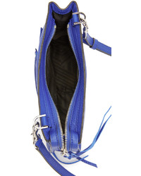 blaue Leder Umhängetasche von Rebecca Minkoff