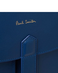 blaue Leder Umhängetasche von Paul Smith
