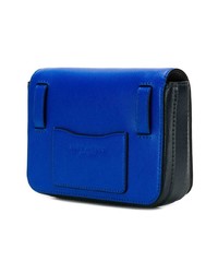 blaue Leder Umhängetasche von Marc Jacobs