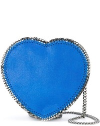 blaue Leder Umhängetasche von Stella McCartney