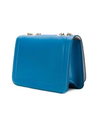 blaue Leder Umhängetasche von Salvatore Ferragamo