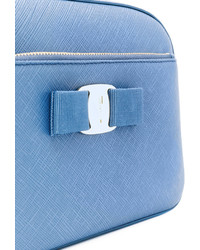 blaue Leder Umhängetasche von Salvatore Ferragamo