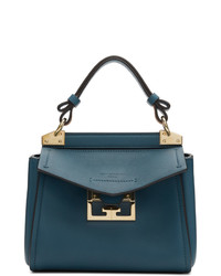 blaue Lederhandtasche von Givenchy