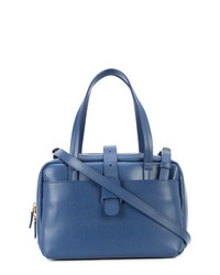 blaue Lederhandtasche von Senreve