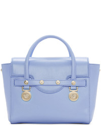 blaue Ledertaschen von Versace