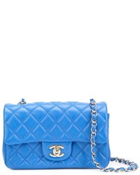 blaue Ledertaschen von Chanel