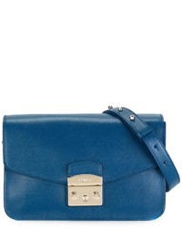 blaue Ledertaschen von Furla