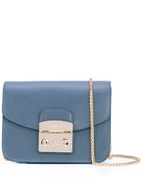 blaue Ledertaschen von Furla