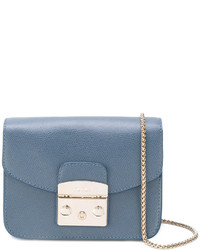 blaue Ledertaschen von Furla