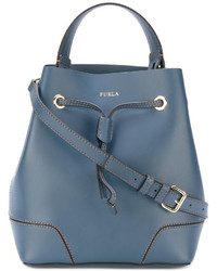 blaue Ledertaschen von Furla