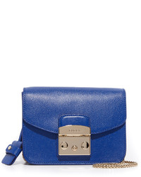 blaue Ledertaschen von Furla