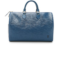 blaue Ledertaschen von Louis Vuitton