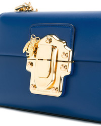 blaue Ledertaschen von Dolce & Gabbana