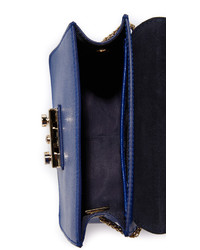 blaue Ledertaschen von Furla