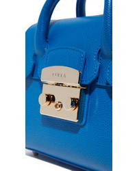 blaue Ledertaschen von Furla